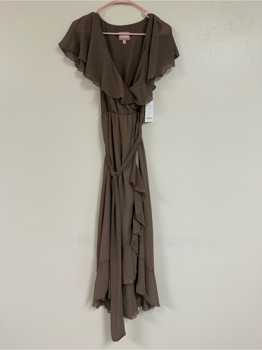 Show Me Your MuMu Jess Ruffle Midi Dress